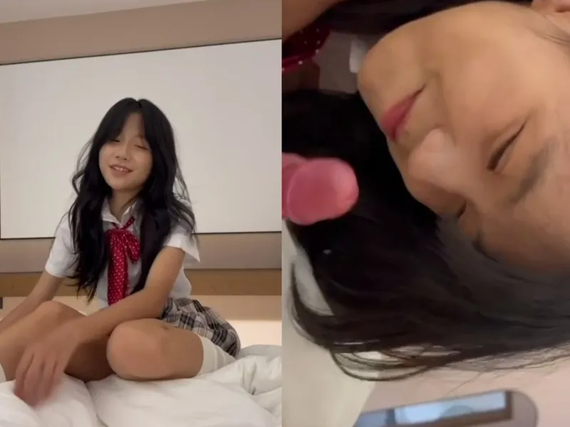 Em loli dễ thương mút củ khoải biến em thành con đào dâm dục p1